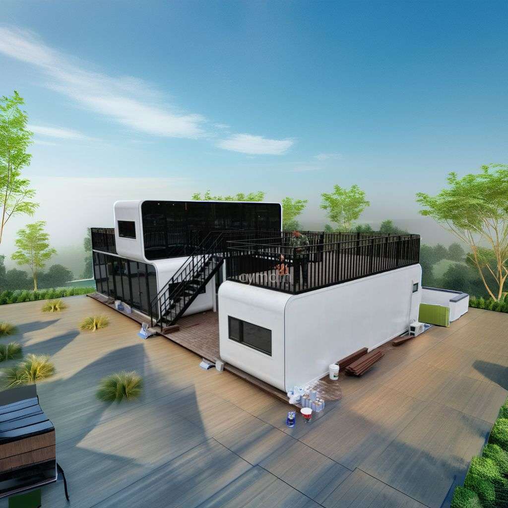 Why Is the Outdoor Office Life Apple Cabin Tiny House the Ideal Portable Space for Modern Living and Work?