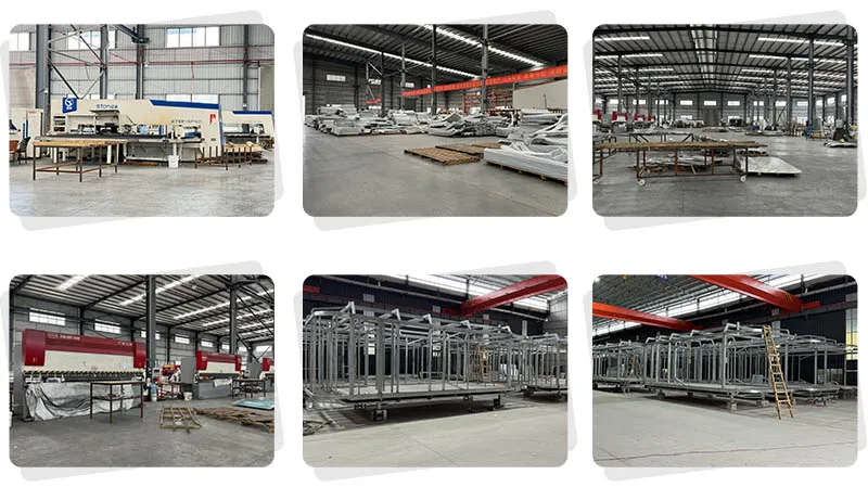 Modular Simple and Generous Fast Assembly of Double Wing Folding Room